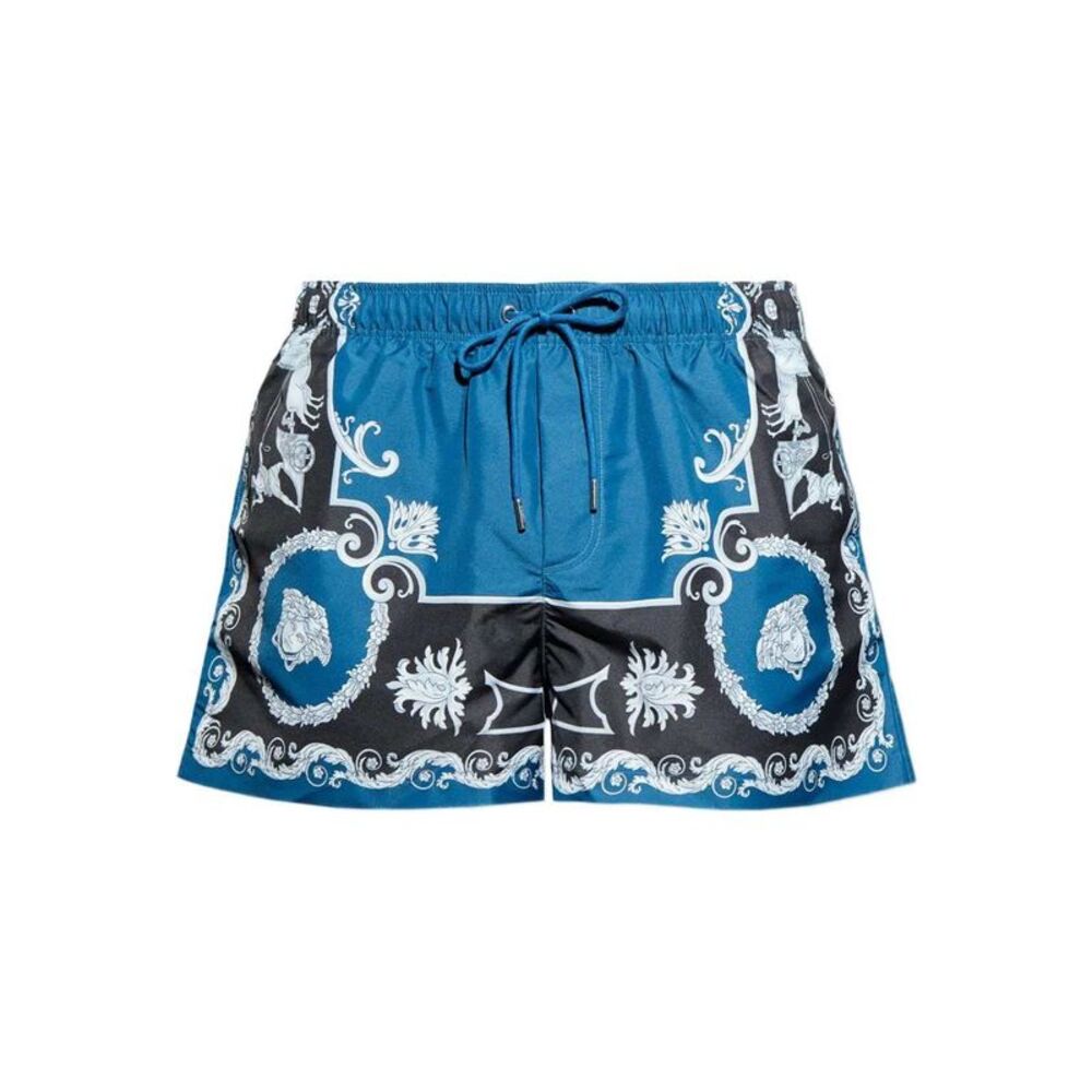 Versace Men Printed Swim Shorts